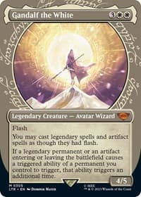 Gandalf the White (Showcase) - Universes Beyond: The Lord of the Rings: Tales of Middle-earth - Magic: The Gathering card
