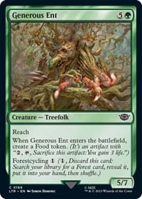 Generous Ent - Universes Beyond: The Lord of the Rings: Tales of Middle-earth - Magic: The Gathering card