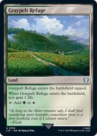 Graypelt Refuge - Commander: The Lord of the Rings: Tales of Middle-earth - Magic: The Gathering card