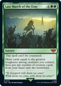 Last March of the Ents - Universes Beyond: The Lord of the Rings: Tales of Middle-earth - Magic: The Gathering card