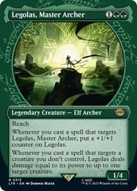 Legolas, Master Archer (Showcase) - Universes Beyond: The Lord of the Rings: Tales of Middle-earth - Magic: The Gathering card