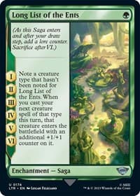 Long List of the Ents - Universes Beyond: The Lord of the Rings: Tales of Middle-earth - Magic: The Gathering card