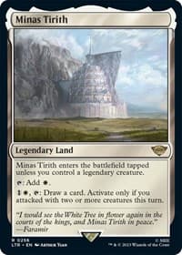 Minas Tirith - Universes Beyond: The Lord of the Rings: Tales of Middle-earth - Magic: The Gathering card