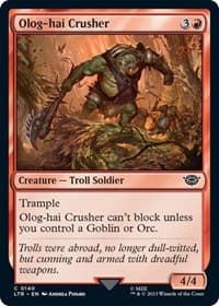 Olog-hai Crusher - Universes Beyond: The Lord of the Rings: Tales of Middle-earth - Magic: The Gathering card