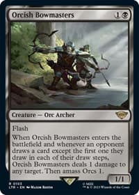 Orcish Bowmasters - Universes Beyond: The Lord of the Rings: Tales of Middle-earth - Magic: The Gathering card