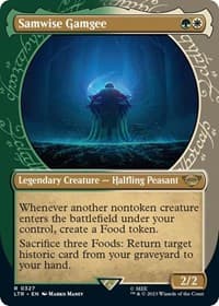 Samwise Gamgee (Showcase) - Universes Beyond: The Lord of the Rings: Tales of Middle-earth - Magic: The Gathering card