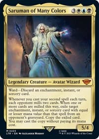 Saruman of Many Colors - Universes Beyond: The Lord of the Rings: Tales of Middle-earth - Magic: The Gathering card