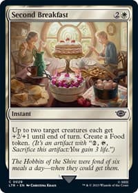 Second Breakfast - Universes Beyond: The Lord of the Rings: Tales of Middle-earth - Magic: The Gathering card