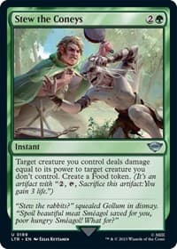 Stew the Coneys - Universes Beyond: The Lord of the Rings: Tales of Middle-earth - Magic: The Gathering card
