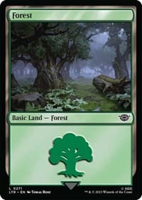 Forest (0271) - Universes Beyond: The Lord of the Rings: Tales of Middle-earth - Magic: The Gathering card