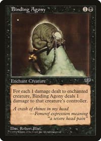 Binding Agony - Mirage - Magic: The Gathering card