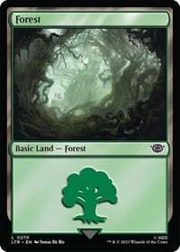 Forest (0270) - Universes Beyond: The Lord of the Rings: Tales of Middle-earth - Magic: The Gathering card