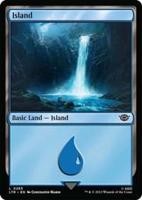 Island (0265) - Universes Beyond: The Lord of the Rings: Tales of Middle-earth - Magic: The Gathering card