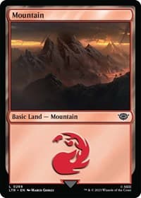 Mountain (0269) - Universes Beyond: The Lord of the Rings: Tales of Middle-earth - Magic: The Gathering card