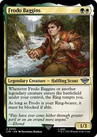 Frodo Baggins - Universes Beyond: The Lord of the Rings: Tales of Middle-earth - Magic: The Gathering card