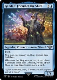 Gandalf, Friend of the Shire - Universes Beyond: The Lord of the Rings: Tales of Middle-earth - Magic: The Gathering card