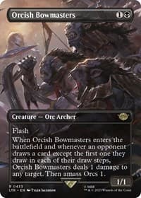Orcish Bowmasters (Borderless) - Universes Beyond: The Lord of the Rings: Tales of Middle-earth - Magic: The Gathering card
