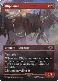 Oliphaunt (Borderless) - Universes Beyond: The Lord of the Rings: Tales of Middle-earth - Magic: The Gathering card
