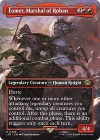 Eomer, Marshal of Rohan (Borderless) - Universes Beyond: The Lord of the Rings: Tales of Middle-earth - Magic: The Gathering card