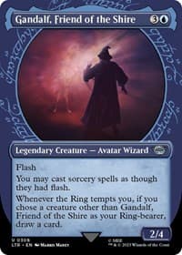 Gandalf, Friend of the Shire (Showcase) - Universes Beyond: The Lord of the Rings: Tales of Middle-earth - Magic: The Gathering card