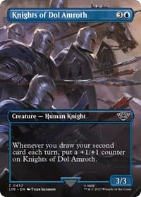 Knights of Dol Amroth (Borderless) - Universes Beyond: The Lord of the Rings: Tales of Middle-earth - Magic: The Gathering card