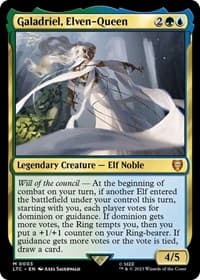 Galadriel, Elven-Queen - Commander: The Lord of the Rings: Tales of Middle-earth - Magic: The Gathering card