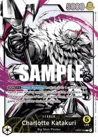 Charlotte Katakuri (099) (Alternate Art) - Pillars of Strength - One Piece Card Game card