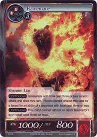 Flamemane - Promo Cards - Force of Will card