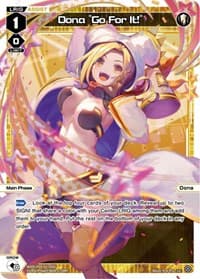 Dona "Go For It!" - Conflated Diva - WIXOSS card