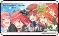 Weiss Schwarz Preorder Stitched Playmat - The Quintessential Quintuplets Movie - Bushiroad Playmats - Playmats card