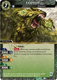 Leafwolf - Starter Deck 05: Verdant Wings - Battle Spirits Saga card
