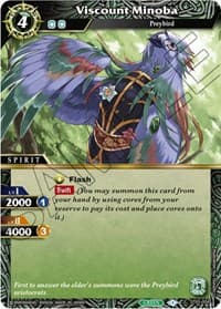 Viscount Minoba - Starter Deck 05: Verdant Wings - Battle Spirits Saga card