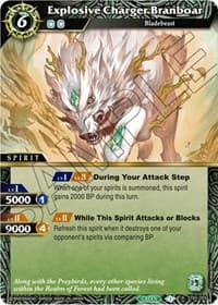 Explosive Charger Branboar - Starter Deck 05: Verdant Wings - Battle Spirits Saga card