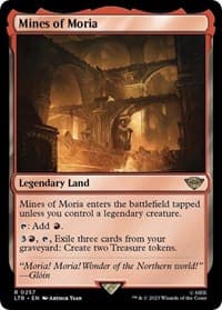 Mines of Moria - Universes Beyond: The Lord of the Rings: Tales of Middle-earth - Magic: The Gathering card