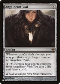 Angelheart Vial - The List Reprints - Magic: The Gathering card