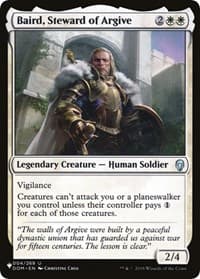 Baird, Steward of Argive - The List Reprints - Magic: The Gathering card