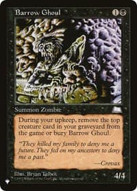 Barrow Ghoul - The List Reprints - Magic: The Gathering card