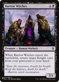 Barrow Witches - The List Reprints - Magic: The Gathering card