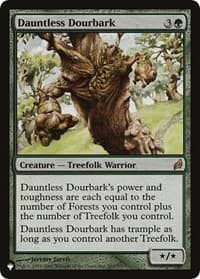 Dauntless Dourbark - The List Reprints - Magic: The Gathering card
