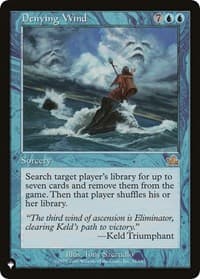 Denying Wind - The List Reprints - Magic: The Gathering card