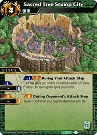 Sacred Tree Stump City - Starter Deck 05: Verdant Wings - Battle Spirits Saga card