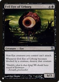 Evil Eye of Urborg - The List Reprints - Magic: The Gathering card