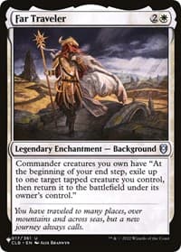 Far Traveler - The List Reprints - Magic: The Gathering card