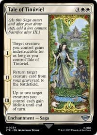 Tale of Tinuviel - Universes Beyond: The Lord of the Rings: Tales of Middle-earth - Magic: The Gathering card