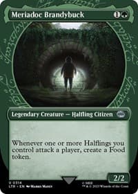 Meriadoc Brandybuck (Showcase) - Universes Beyond: The Lord of the Rings: Tales of Middle-earth - Magic: The Gathering card