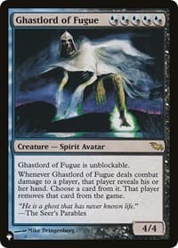 Ghastlord of Fugue - The List Reprints - Magic: The Gathering card