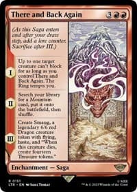 There and Back Again - Universes Beyond: The Lord of the Rings: Tales of Middle-earth - Magic: The Gathering card