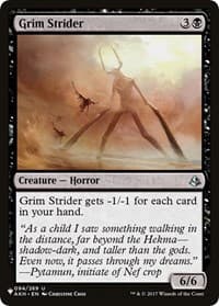 Grim Strider - The List Reprints - Magic: The Gathering card
