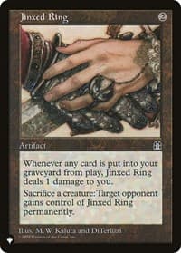 Jinxed Ring - The List Reprints - Magic: The Gathering card