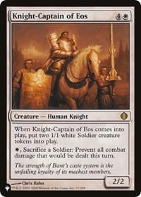 Knight-Captain of Eos - The List Reprints - Magic: The Gathering card